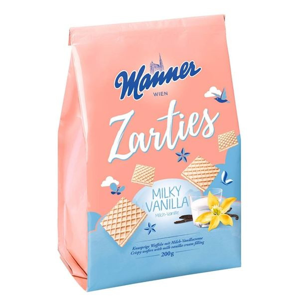 Oplatky Manner - Zarties, vanilka, 200 g