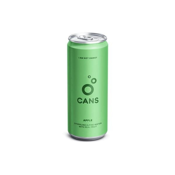 Pram.voda Cans - jablko a bezinka,plech, 24x 0,33l