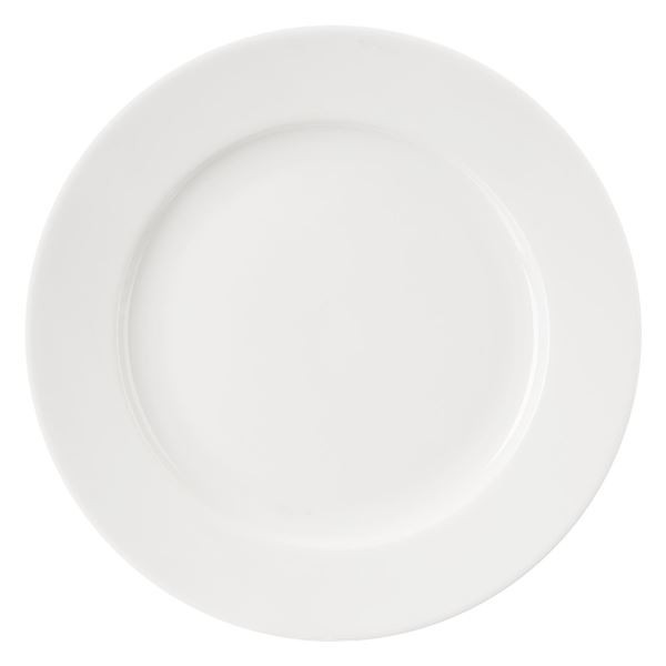 Talíř mělký Orion Mona Tonda - porc.,bílý,27cm,1ks