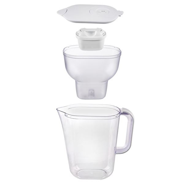 Filtr.konvice Orion Carbo - 3 l, bílá, + filtr ks