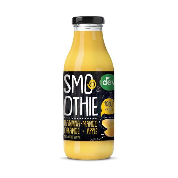 Smoothie DEVA - banán ad., 0,3 l, 12 ks