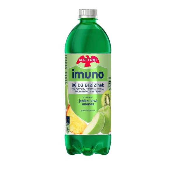Min.voda Mattoni Imuno - jablko ananas,pet,6x 0,7l