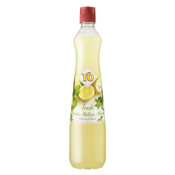 Sirup YO - citron, meduňka, máta, 0,7 l