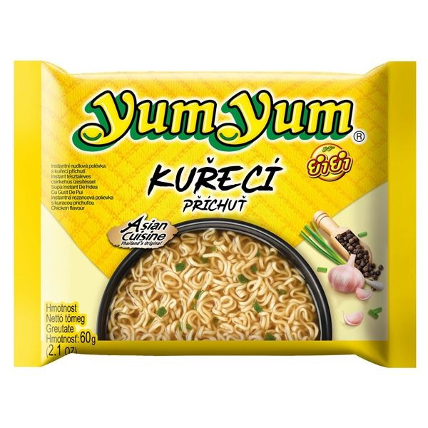 Instantní polévka Yum Yum - kuřecí, 60 g