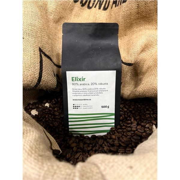 Zrnková káva Elixír - 500 g
