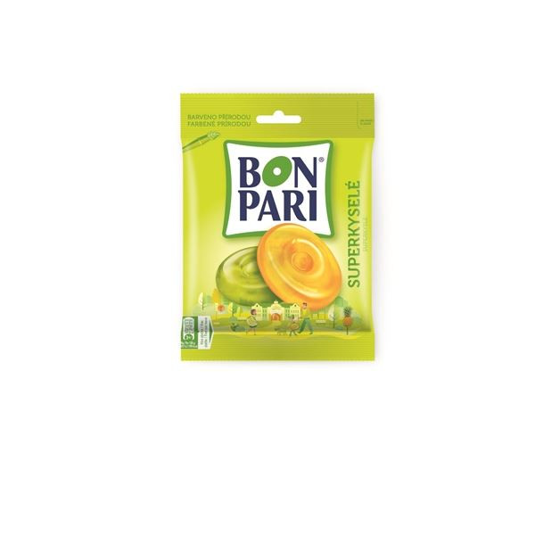 Bonbony Bon Pari - Super Kyselé, 90 g
