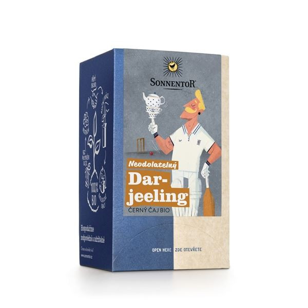 Černý čaj Sonnentor - Neod.Darjeeling,bio,18x 1,5g