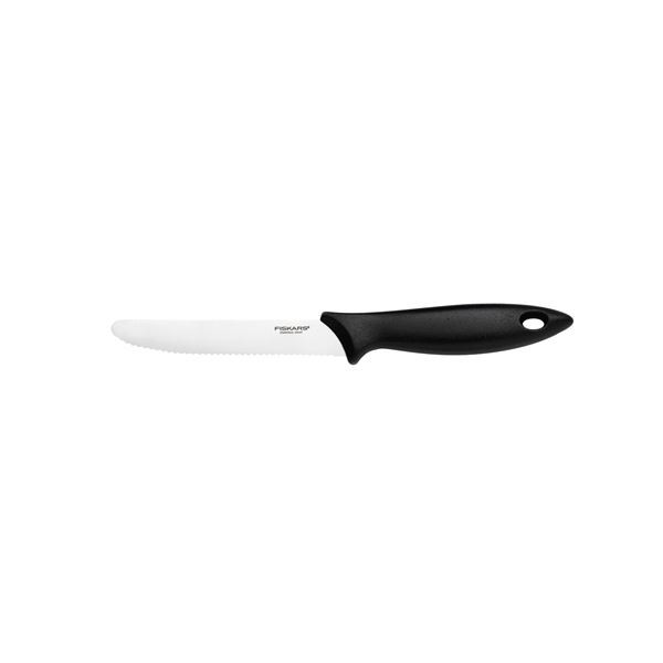 Kuchyň. nůž Fiskars Essential - zoub.ostří, 12 cm
