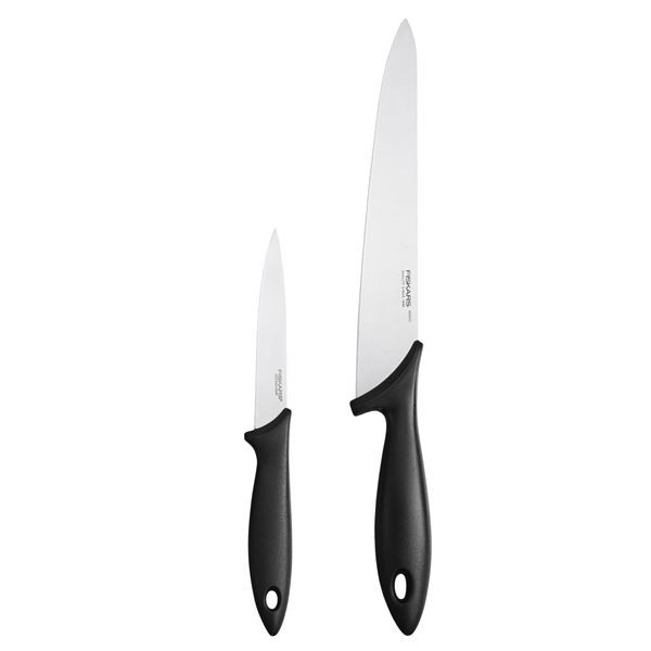 Kuchyňské nože Fiskars Essential - sada, 2 ks