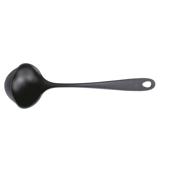 Kuch.naběračka Fiskars Essential-na polévku, černá