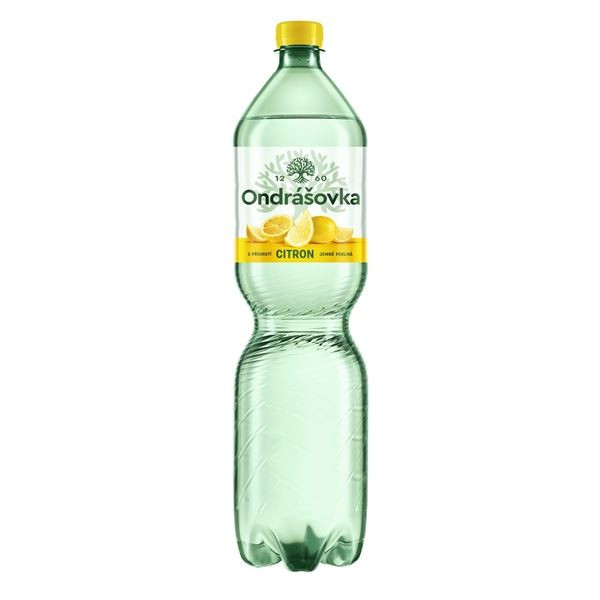 Minerální voda Ondrášovka - citron, 6x 1,5