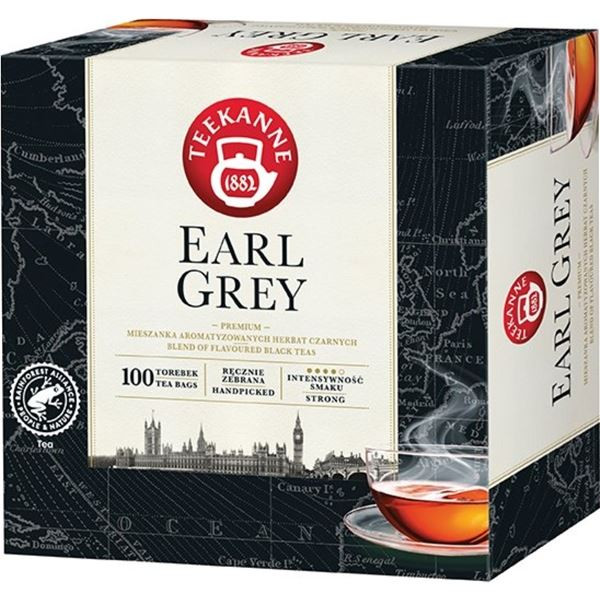 Čaj Teekanne - Earl Grey, 100x 1,65 g