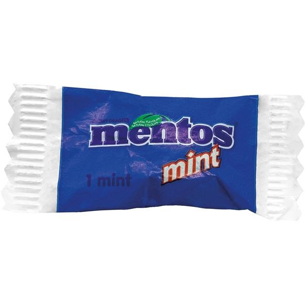 Bonbony Mentos - mintové, jednotlivě balené 200 ks