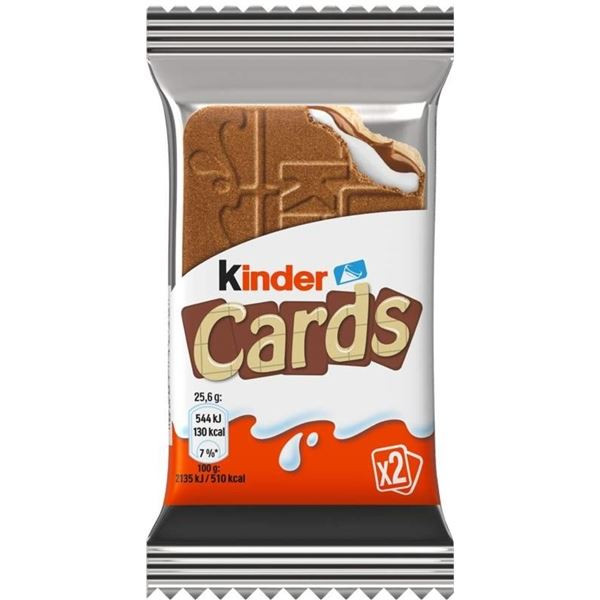 Oplatka Kinder - Cards, 25,6 g