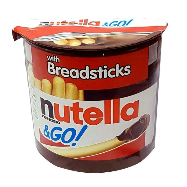 Sušenky s pomazánkou Nutella & Go - 52 g