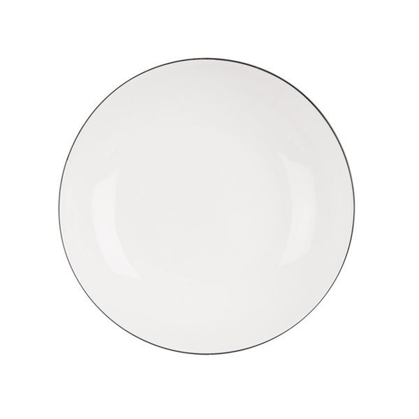 Talíř hluboký Decora - porcelán, pr.20,2 cm, 1 ks