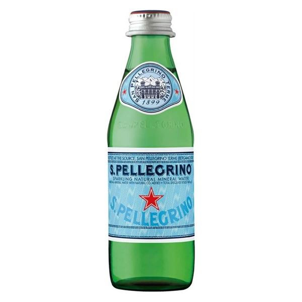 Min.voda San Pellegrino - perlivá, sklo 24x 250 ml