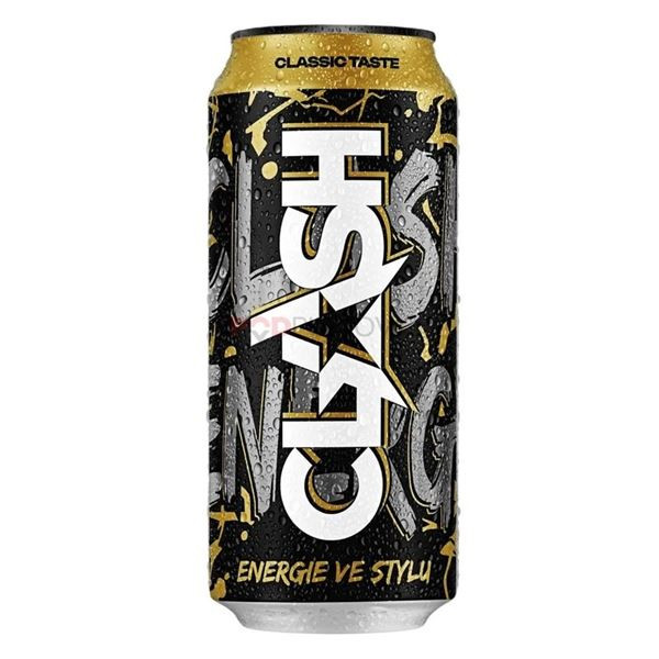 Energ.nápoj Clash Energy Classic - plech, 24x 0,5l