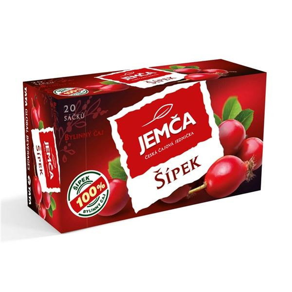 Bylinný čaj Jemča -  šípek, 20x2,7g