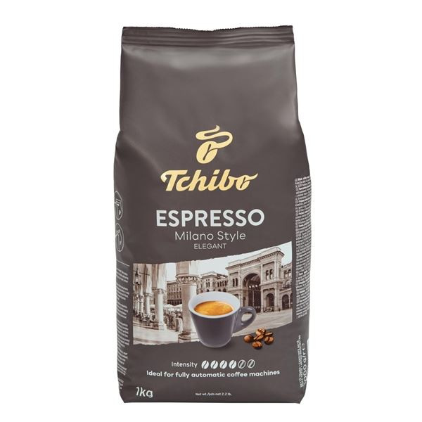 Zrnková káva Tchibo - Espresso Milano Style, 1 kg