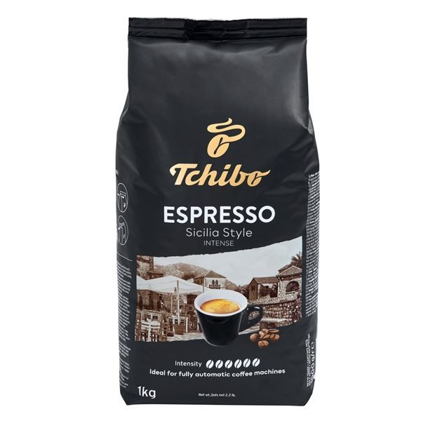 Zrnková káva Tchibo - Espresso Sicilia Style, 1 kg