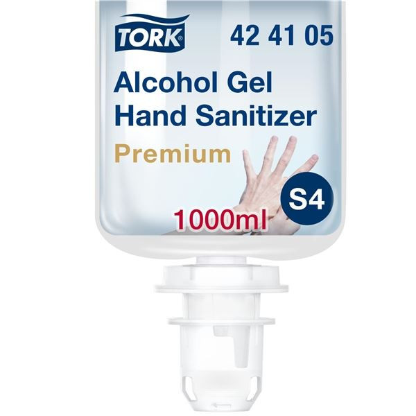 Gelová dezinfekce na ruce Tork - náplň S4, 1l