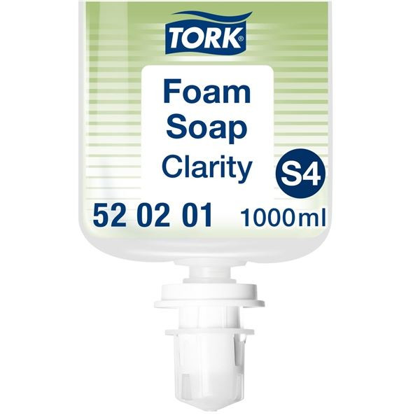 Pěnové mýdlo Tork - bez parfemace, náplň S4, 1 l