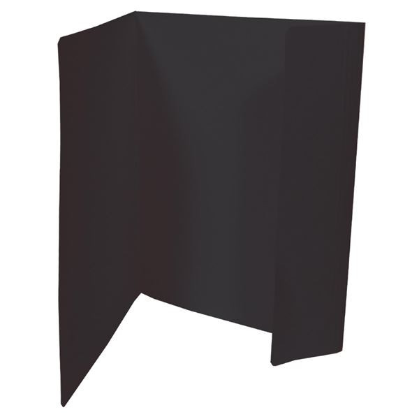 Prešpán.desky bez chl. HIT Office,A4,černé,20 ks