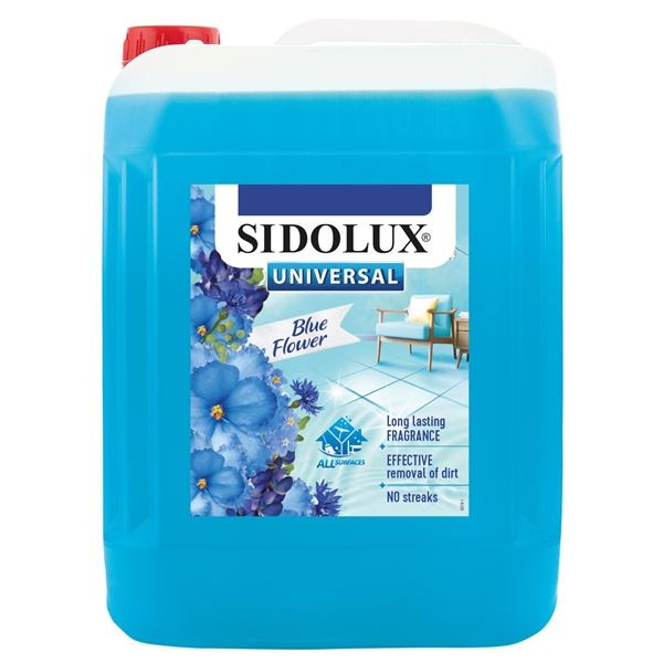 Čisticí prostř.na podlahy Sidolux-modré květy,5 l