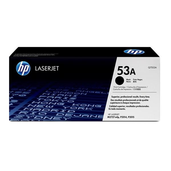 Toner HP Q7553A, černý