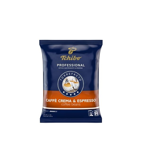 Zrnková káva Tchibo Professional-Créma&Espres,500g
