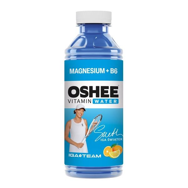 Vitamínová voda OSHEE - Magnesium+ B6, 6x 555 ml