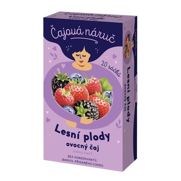 Ovocný čaj Čajová náruč - lesní plody, 20x 1,5g