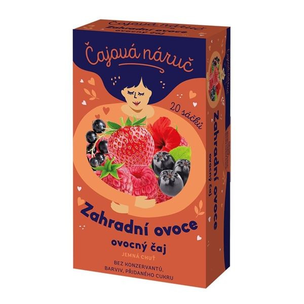 Ovocný čaj Čajová náruč - zahradní ovoce,  20x 1,5