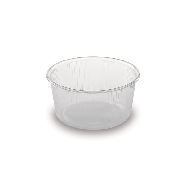 Jednor. misky-kulaté,transparentní,250ml,1000ks