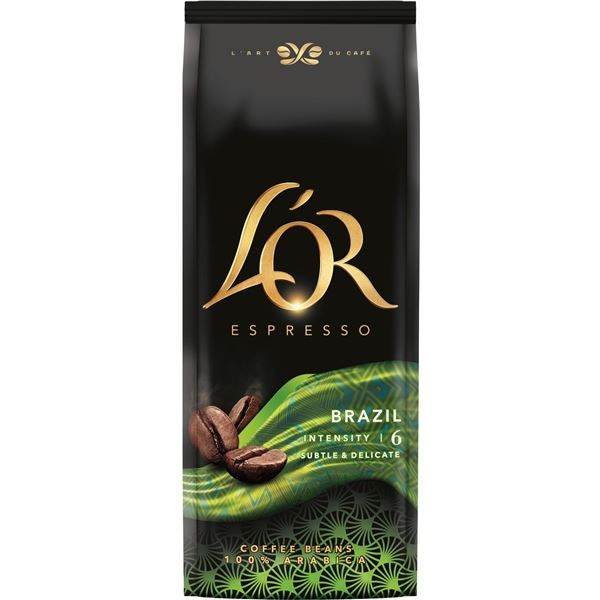 Zrnková káva L'Or - Espresso Brazil, 1 kg
