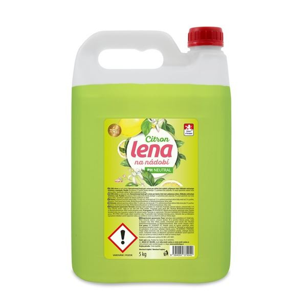 Prostředek na nádobí Lena - citron, 5 kg