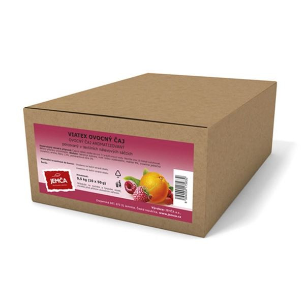 Ovocný čaj Jemča Viatex - gastro, 10x 50g