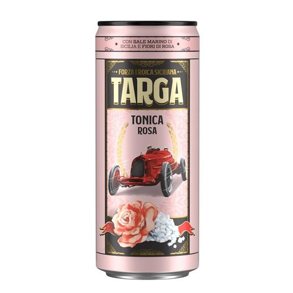 Tonic Targa - růžový, plech, 24x 0,33 l