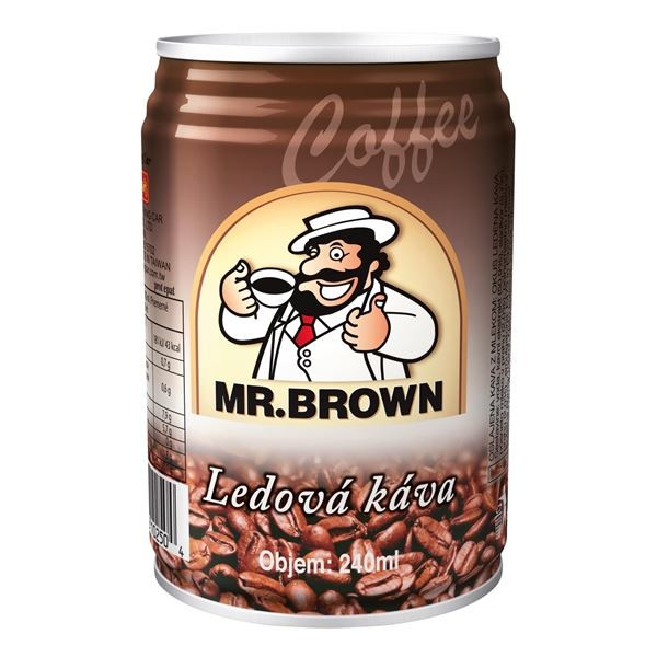 Ledová káva Mr. Brown - coffee, 24x 0,24 l