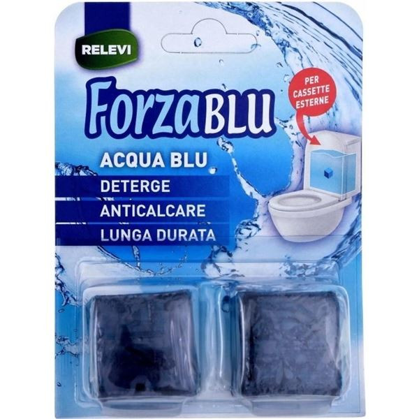 Kostky do nádrže Forzablu - aqua blue, 2x 50 g