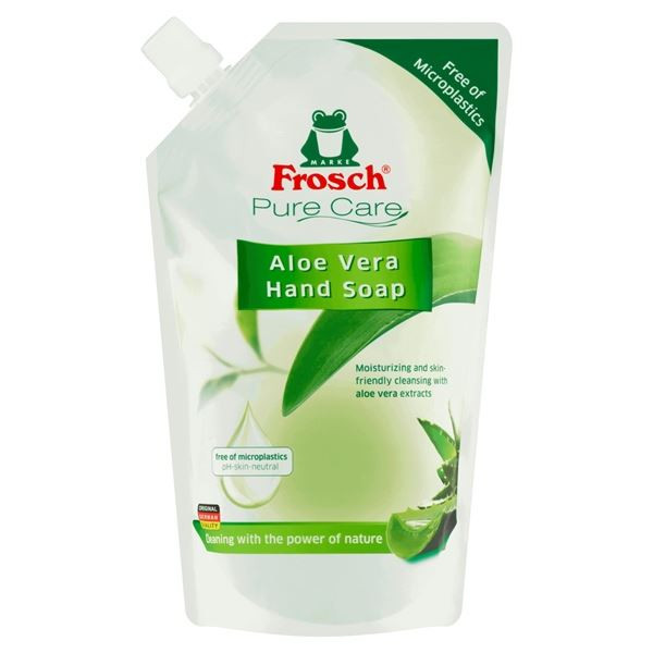 Náhradní náplň do mýdla Frosch - aloe vera, 500 ml