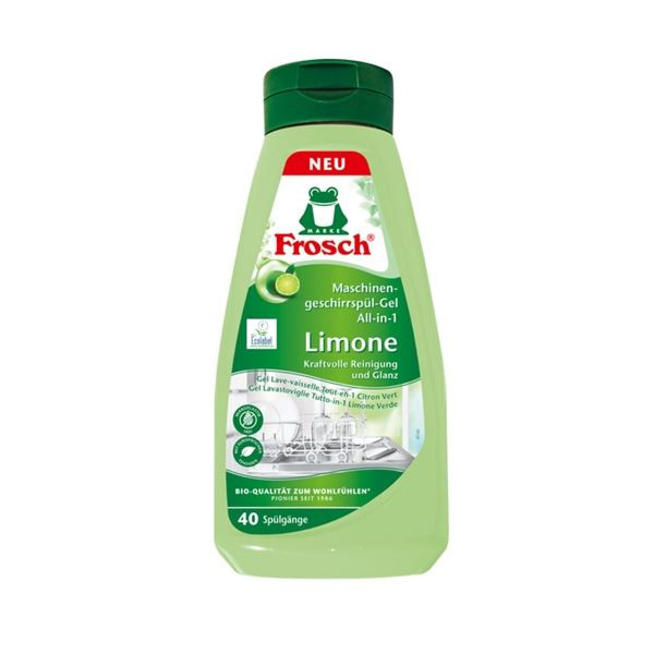 Gel do myčky Frosch - All In One, limetka, 650 ml