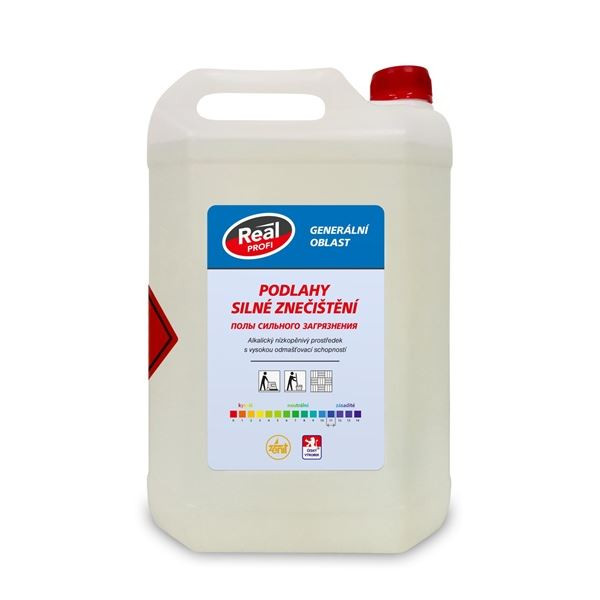 Čisticí prostředek na podlahy Real profi - 5 l