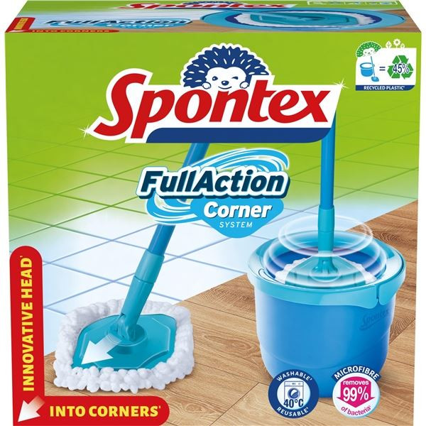 Uklidová sada s mopem Spontex - Full Action Corner
