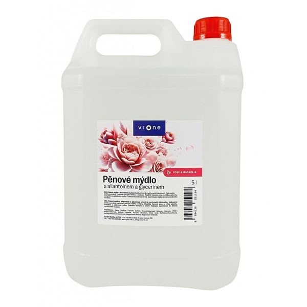 Pěnové mýdlo Lavon - růže a magnolie- 5 L