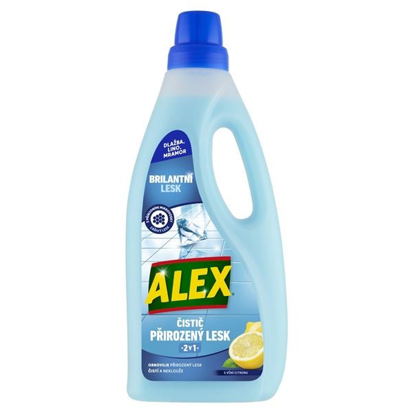 Čistič na podlahy ALEX extralesk 2v1- dlažba,750ml