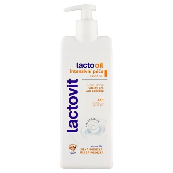 Tělové mléko Lactovit Lactooil - intenzivní, 400 m