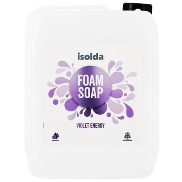 Pěnové mýdlo Isolda - Violet Energy, 5 l