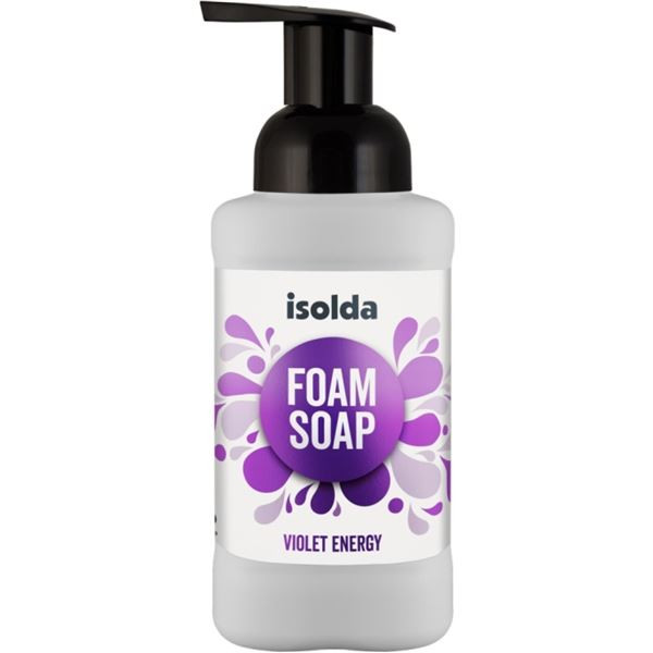 Pěnové mýdlo Isolda - Violet Energy, 400 ml